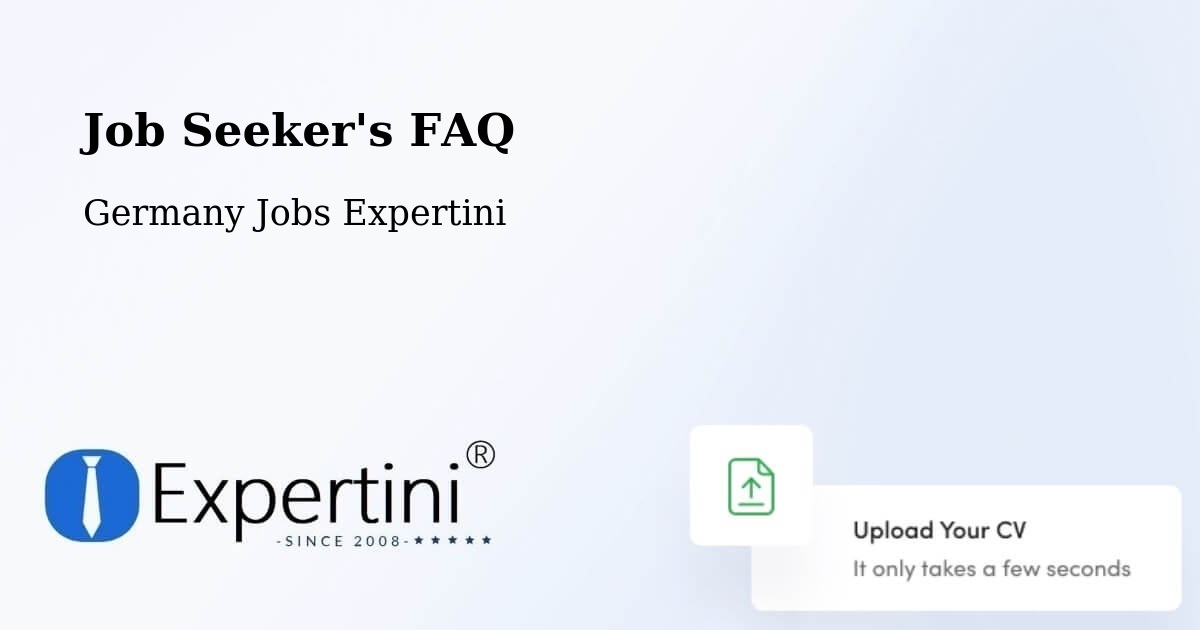 Job Seeker FAQ – Niedereschach - Germany Jobs Expertini